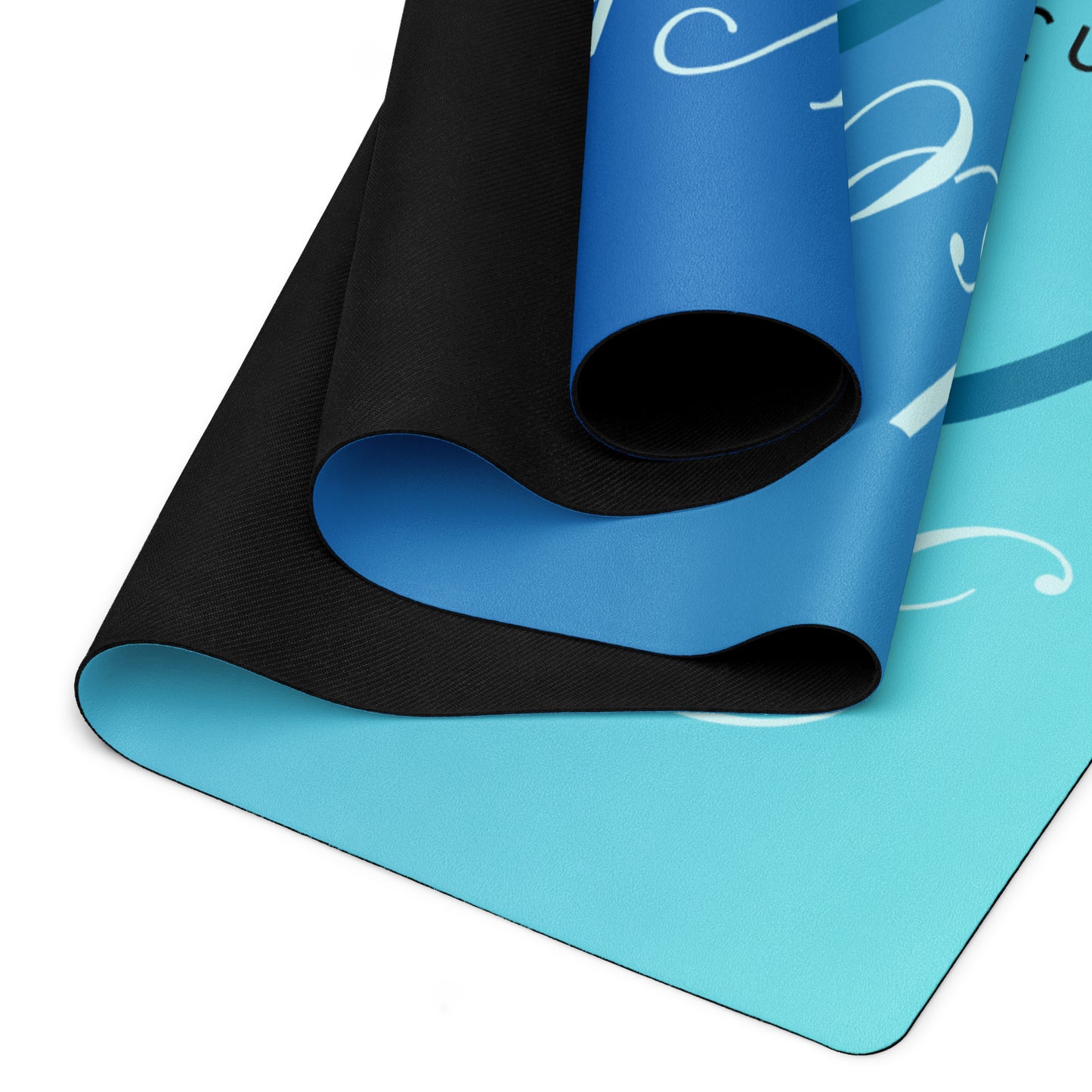 Flow Like Water ZenFit Yoga Mat – Flexible & Lightweight