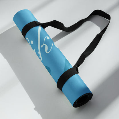 Flow Like Water ZenFit Yoga Mat – Flexible & Lightweight