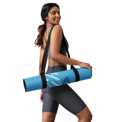 Flow Like Water ZenFit Yoga Mat – Flexible & Lightweight